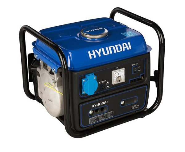 موتور برق هیوندای ۰.۸ کیلووات بنزینی تکفاز هندلی HYUNDAI - HG2010-PG | موتوربرق بنزینی ۸۰۰ وات دو زمانه تک فاز