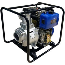 پمپ آب گازوئیلی هیوندای ۴ اینچ ۱۰ اسب بخار هندلی تکفاز HYUNDAI-HW457-DP | پمپ آب چهار زمانه دیزل تک فاز