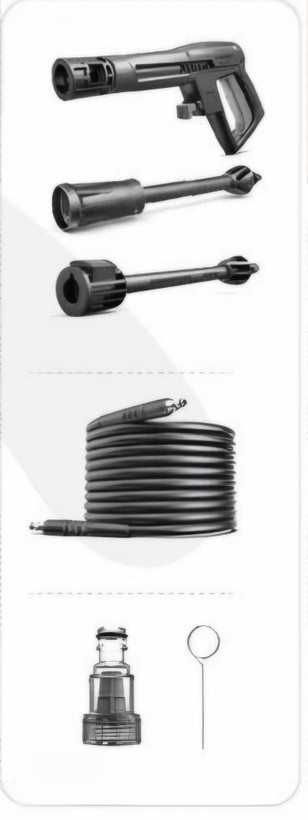 کارواش خانگی اس پی سی 120 بار 1900 وات تکفاز مدل SPC-SP211G-1900 | کارواش چینی درجه یک دینام القایی