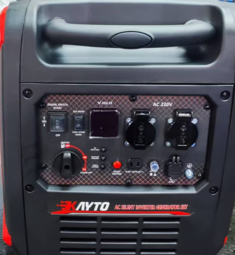 موتور برق کایتو 5/5 کیلووات سایلنت بنزینی استارتی تکفاز KAYTO- 7500ISEW