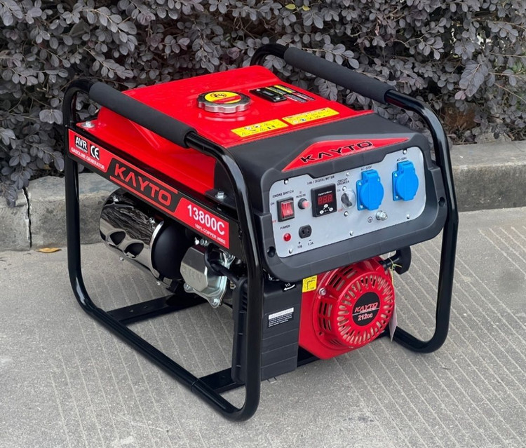 موتور برق 2/2 کیلووات کایتو بنزینی هندلی تکفاز KAYTO-12200C | موتور برق 2200 وات
