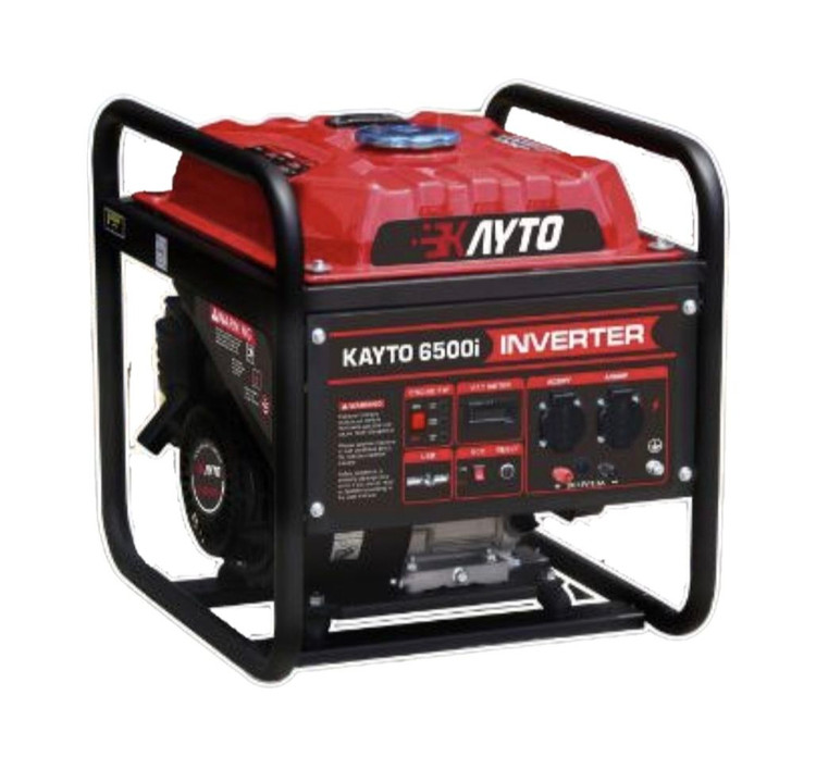 موتور برق کایتو 5 کیلووات اینورتری استارتی ریموت دار تک فاز KAYTO-6500IE | موتوربرق 5000 وات تکفاز