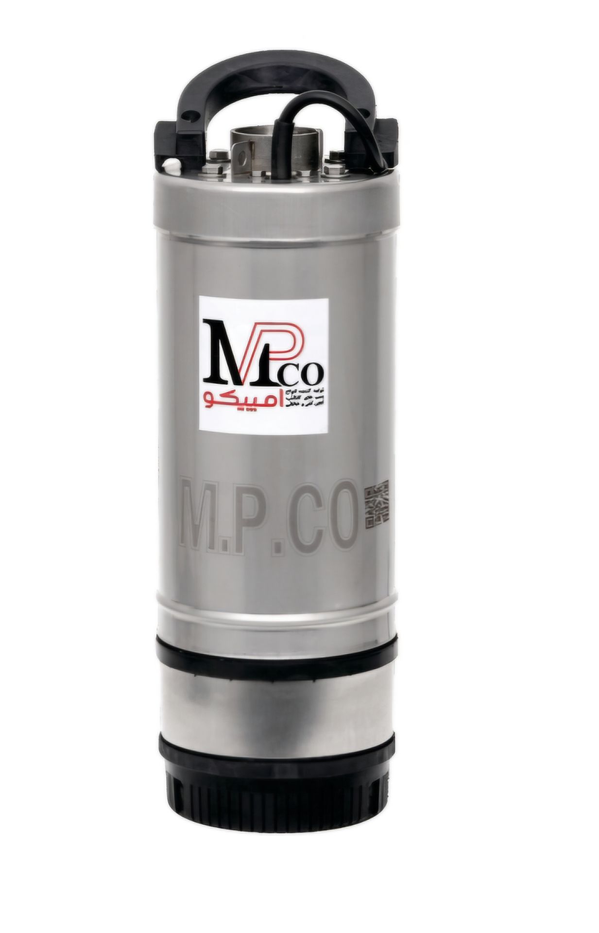 کفکش استیل ۱۰۰ متری ۱/۴_۱ اینچ امپیکو تکفاز 2.9 اسب دو جداره MPCO-S.99.100-4